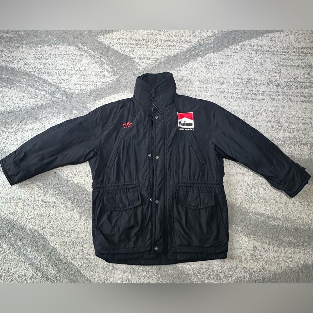 Vintage Boss Hugo Boss Marlboro Team Penske Winter Jacket Men’s Size XL-See Phot